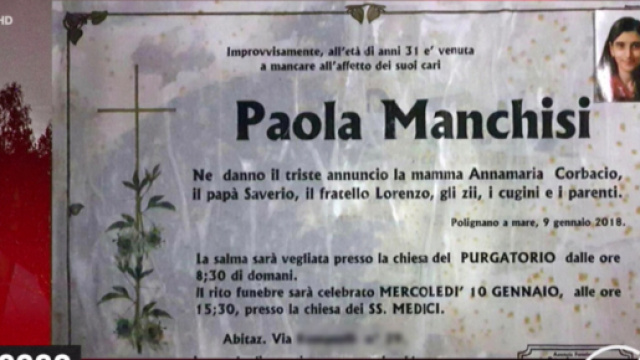 Paola Manchisi, la ragazza chiusa in casa per 14 anni è stata trovata morta