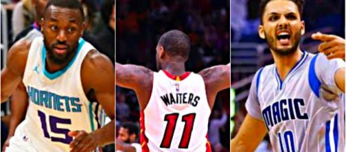 Kemba Walker, Dion Waiters and Evan Fournier are the forefront of NBA trade buzz – [image credit: Ximo Pierto/Youtube]