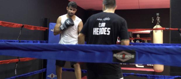 Diego Costa en su nuevo entrenamiento Diego Costa en su nuevo entrenamiento