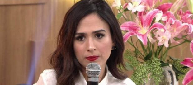 A atriz contou no 'Encontro' que foi pedida em casamento A atriz contou no 'Encontro' que foi pedida em casamento