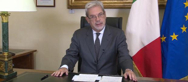 Claudio De Vincenti, ministro per la Coesione territoriale e il mezzogiorno Claudio De Vincenti, ministro per la Coesione territoriale e il mezzogiorno