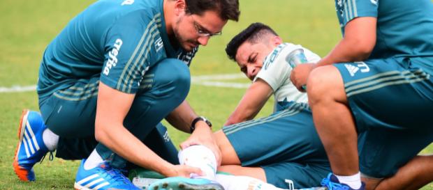 Diogo Barbosa foi um dos que se machucou Diogo Barbosa foi um dos que se machucou