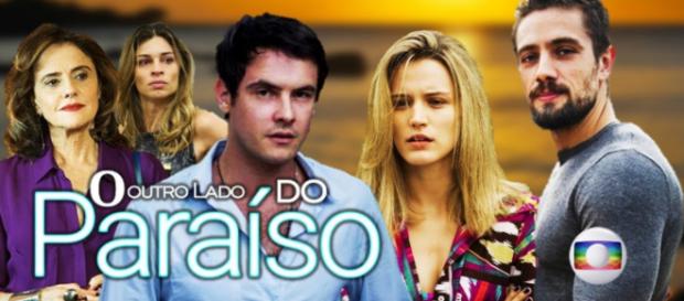 Divulgação da novela "O Outro Lado do Paraíso" Divulgação da novela "O Outro Lado do Paraíso"