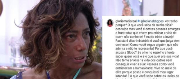 Glória responde a hater - Google Glória responde a hater - Google