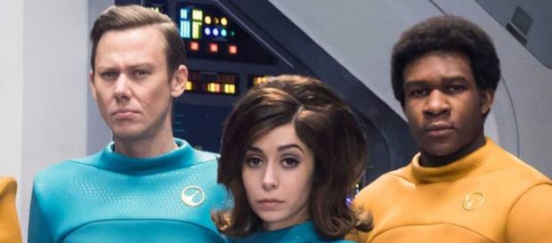 La tripulación del USS Callister. La tripulación del USS Callister.