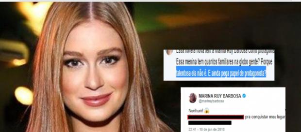 Marina Ruy Barbosa dá resposta na lata Marina Ruy Barbosa dá resposta na lata