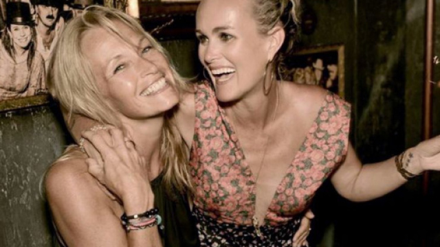 Exclusif - Laeticia Hallyday et Estelle Lef&eacute;bure - Pour f&ecirc;ter en ... - purepeople.com
