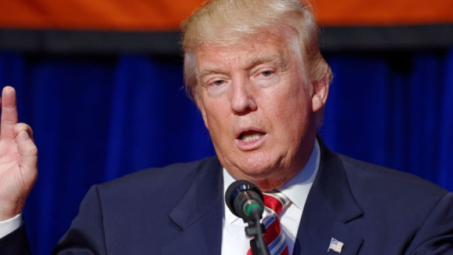 Il presidente degli Stati Uniti d'America Donald Trump