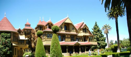 I spent the night in the Winchester Mystery House, in the room where Sarah Winchester died. [Image via Mike Shelby/Flickr.com]