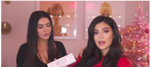 Kylie Jenner's fans are obsessed with her pregnancy. - [Image via Kylie Cosmetics / YouTube screencap]
