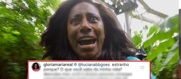 A apresentadora não deixou barato A apresentadora não deixou barato