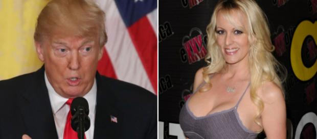 Donald Trump e Stephanie Clifford, a Stormy Daniels Donald Trump e Stephanie Clifford, a Stormy Daniels
