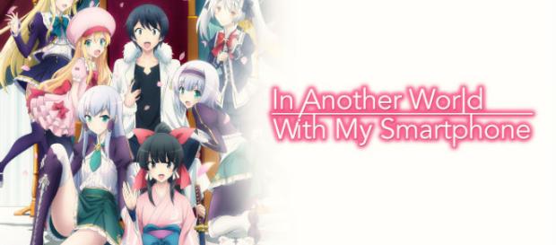 "En otro Mundo con mi Smartphone" se convierte en un divertido anime. "En otro Mundo con mi Smartphone" se convierte en un divertido anime.