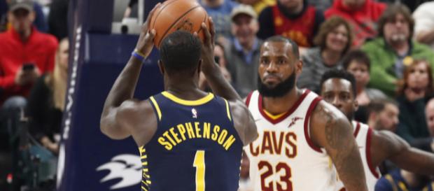 LeBron James talks about Lance Stephenson - (Image Credit: Pacers/ YouTube screencap) LeBron James talks about Lance Stephenson - (Image Credit: Pacers/ YouTube screencap)