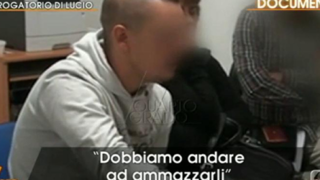 A 'Quarto Grado' l'interrogatorio chocdi Lucio Marzo.