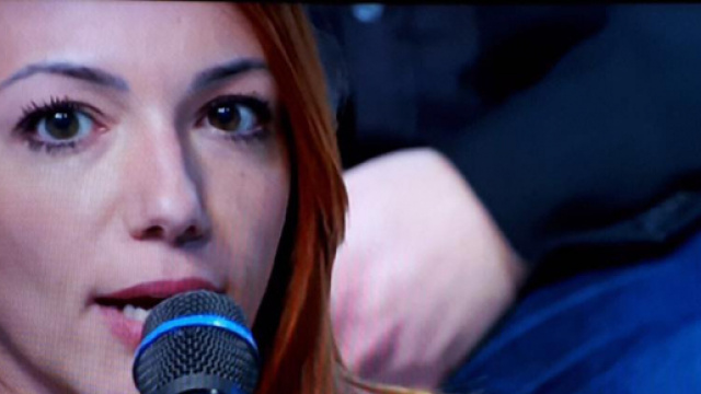 Carlotta Chiaraluce ospite da Michele Santoro