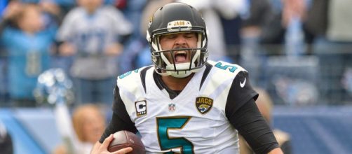 Blake Bortles and the Jaguars are headed to the AFC title game. [Image via ESPN.com/YouTube]