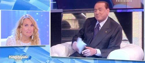 Silvio Berlusconi shock in diretta