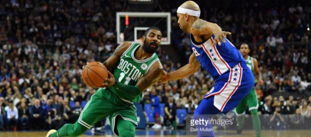 Celtics vs Philadelphia 76ers. - gettyimages.de Celtics vs Philadelphia 76ers. - gettyimages.de