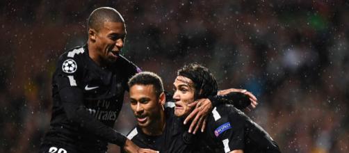 Celtic 0-5 PSG: Neymar, Kylian Mbappe and Edinson Cavani | Daily ... - dailymail.co.uk