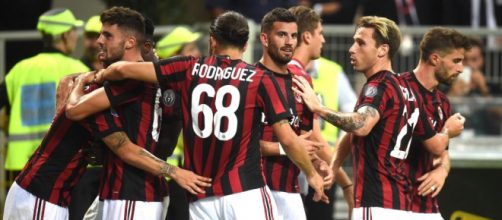 PHOTOGALLERY MN - Le esultanze di Cutrone e Suso dopo le reti al ... - milannews.it