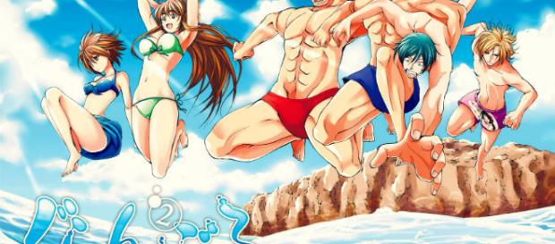 El manga ‘Grand Blue’ versión anime El manga ‘Grand Blue’ versión anime