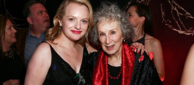 Elizabeth Moss and Margaret Atwood - Image courtesy @TIME via Twitter Elizabeth Moss and Margaret Atwood - Image courtesy @TIME via Twitter