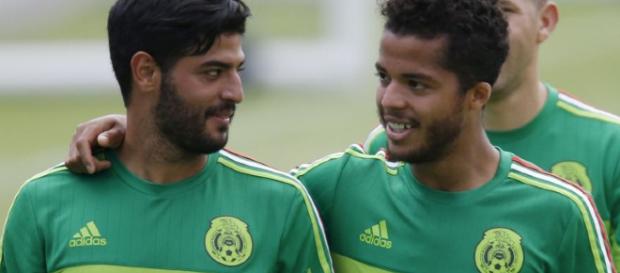 Gio Dos Santos y Carlos Vela en la MLS Gio Dos Santos y Carlos Vela en la MLS