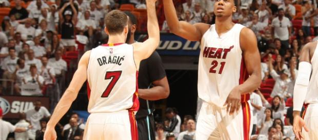 Goran Dragic and Hassan Whiteside - Heat Nation - Heat Nation - heatnation.com Goran Dragic and Hassan Whiteside - Heat Nation - Heat Nation - heatnation.com