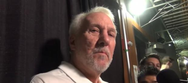 Spurs head coach Gregg Popovich speaks to media about LaVar Ball (Image Credit: LA PostExaminer/YouTube) Spurs head coach Gregg Popovich speaks to media about LaVar Ball (Image Credit: LA PostExaminer/YouTube)