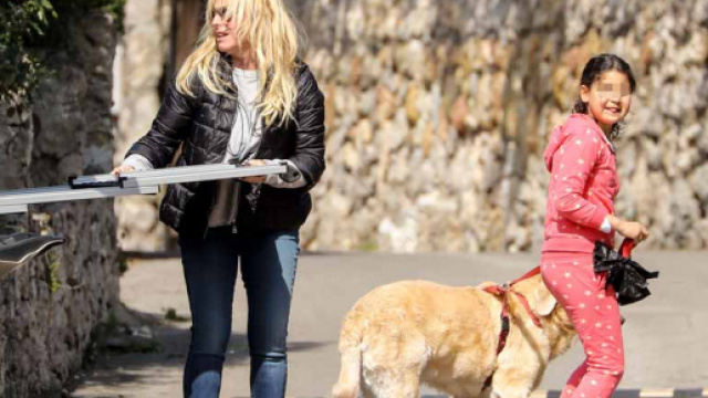 Antonella Clerici disperata in tv