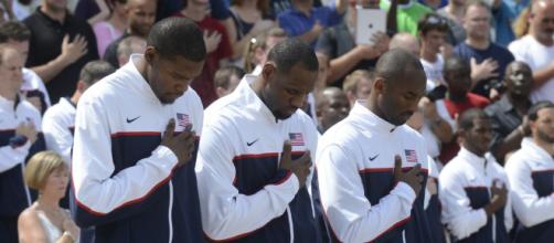 Kevin Durant has some words for the Cavaliers [Image by MD Myles Culle / DOD Live]