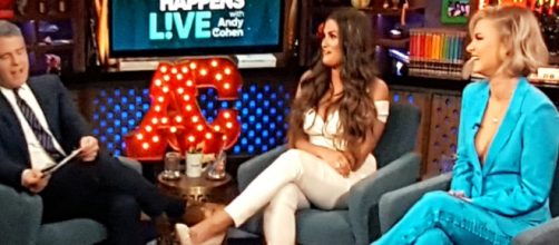 Brittany Cartwright appears on 'WWHL.' [Photo Credit: Bravo/YouTube screencap]