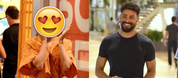 Atriz é vista em mesmo local que o galã Atriz é vista em mesmo local que o galã