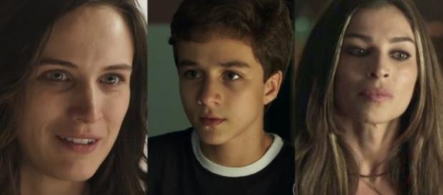 Clara, Tomaz e Lívia em "O Outro Lado do Paraíso" Clara, Tomaz e Lívia em "O Outro Lado do Paraíso"