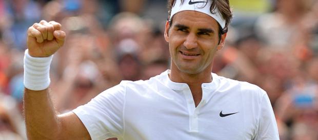 Federer le gano a Bedene en un juego espectacular Federer le gano a Bedene en un juego espectacular