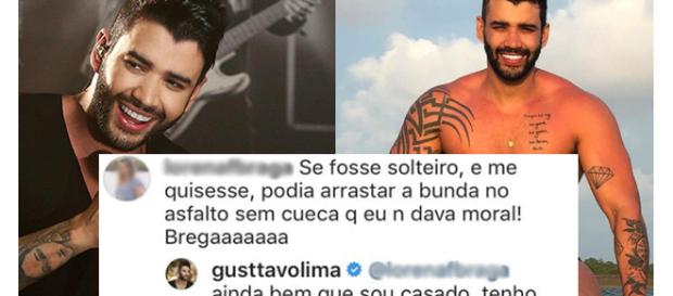 O cantor respondeu da melhor maneira (Reprodução/Instagram) O cantor respondeu da melhor maneira (Reprodução/Instagram)