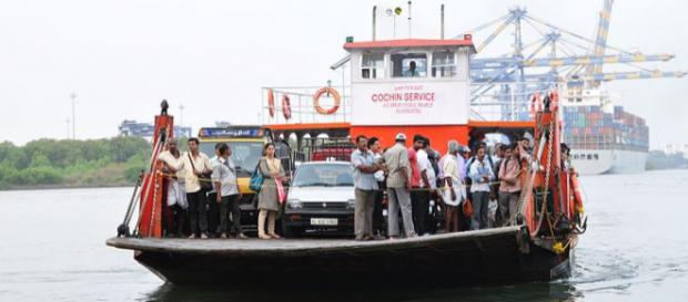 The junkar or jhankar (ro-ro ferry boat) Cochin (Image credit – Shankar S, Wikimedia Commons) The junkar or jhankar (ro-ro ferry boat) Cochin (Image credit – Shankar S, Wikimedia Commons)