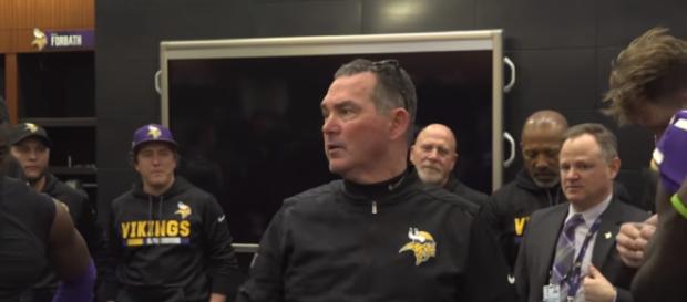 Zimmer's Locker Room Speech After The Win Over The Saints -Image credit - Minnesota Vikings | YouTube Zimmer's Locker Room Speech After The Win Over The Saints -Image credit - Minnesota Vikings | YouTube
