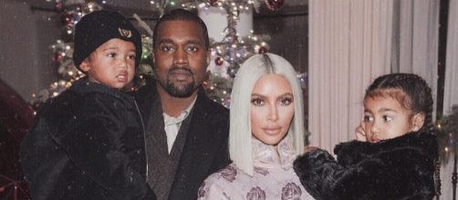 Kim Kardashian and Kanye West welcome baby number three. [Image via Kim Kardashian/Instagram]