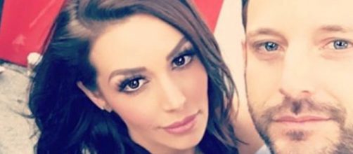 Scheana Marie poses with Robert Parks-Valletta. [Photo via Instagram]