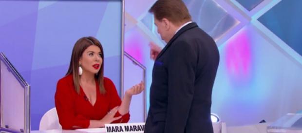 Mara Maravilha foi despedida por Silvio Mara Maravilha foi despedida por Silvio