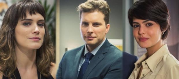 Na novela das nove da TV Globo, Clara e Adriana vão ter belo embate por homem Na novela das nove da TV Globo, Clara e Adriana vão ter belo embate por homem