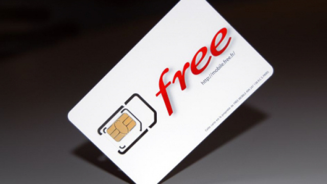 Una scheda sim della Iliad in Francia