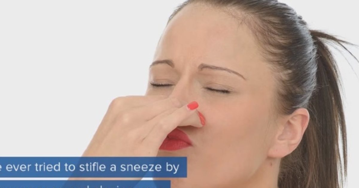 Man's throat ruptures after holding back a sneeze