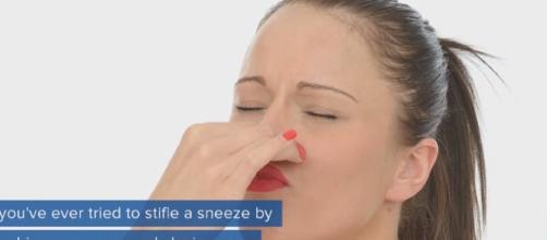 Don't hold back your sneeze. - [CBS News / YouTube screencap]