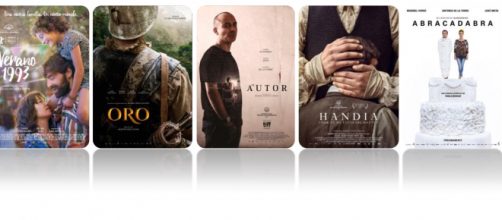 Carteles de las películas nominadas al Goya 2018