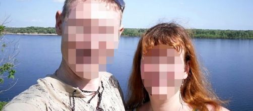The couple (pictured) - both 34 - are accused of paedophilia after turning their child into a 'sex slave'