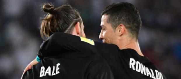 Bale joga com Cristiano Ronaldo Bale joga com Cristiano Ronaldo