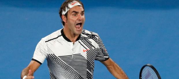Federer vence al germano contundentemente Federer vence al germano contundentemente